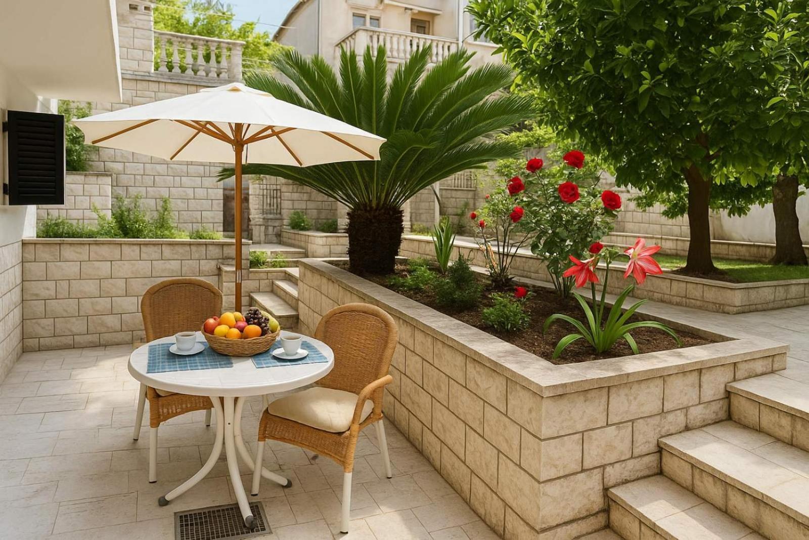 Apartments Villa Mirjana 布德瓦 外观 照片