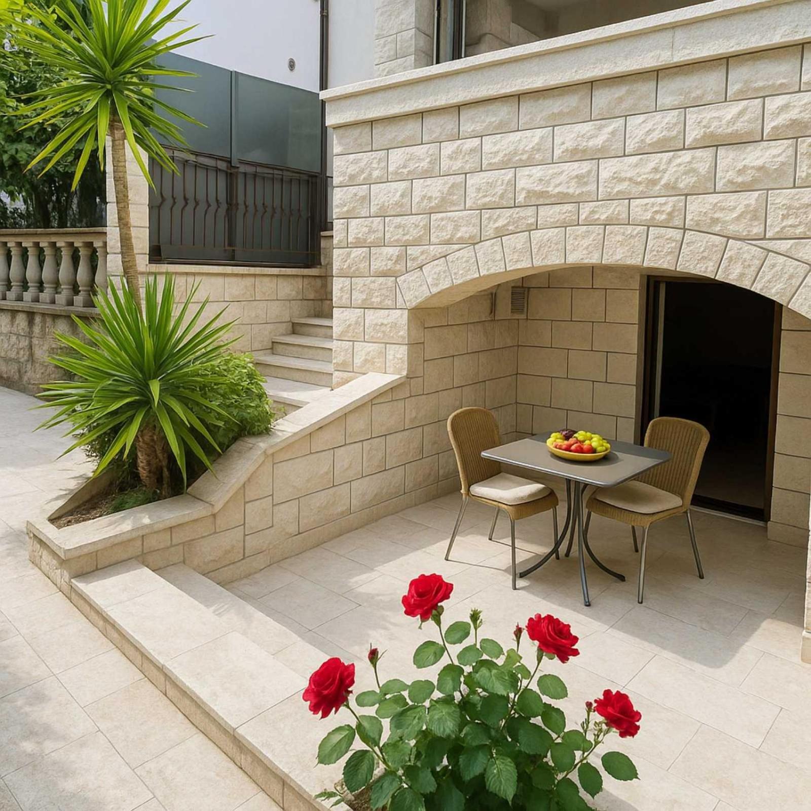 Apartments Villa Mirjana 布德瓦 外观 照片
